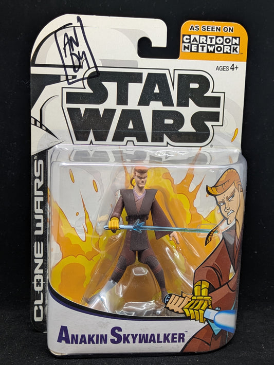 Anakin Skywalker - Cartoon Network - autographed by Andy Suriano