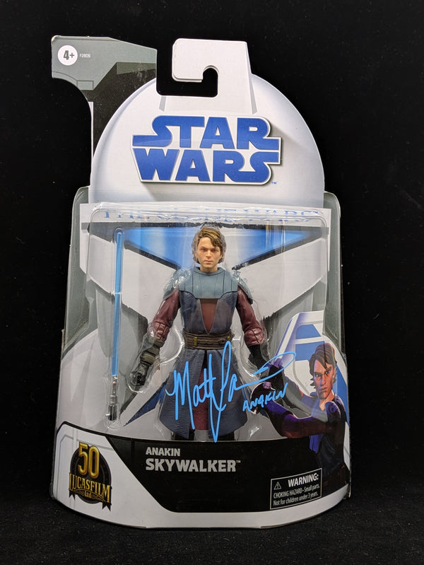 Anakin Skywalker - The Clone Wars - Signed by Matt Lanter