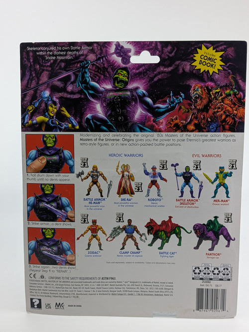 Battle Armor Skeletor - signed  by Alan Oppenheimer