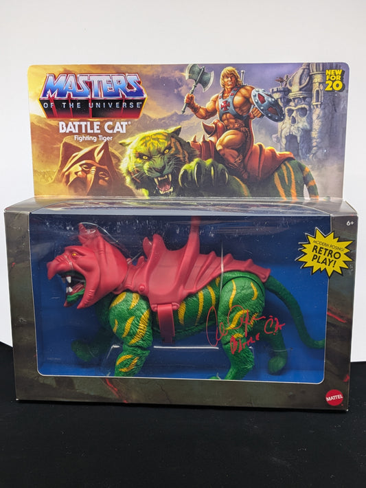 Battle Cat Fighting Tiger - Signed by Alan Oppenheimer
