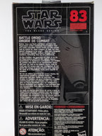 Battle Droid - The Black Series #83 -Signed by Matthew Wood in Red ink