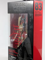 Battle Droid - The Black Series #83 -Signed by Matthew Wood in Red ink