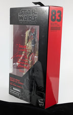 Battle Droid - The Black Series #83 -Signed by Matthew Wood in Red ink "General Grievous"