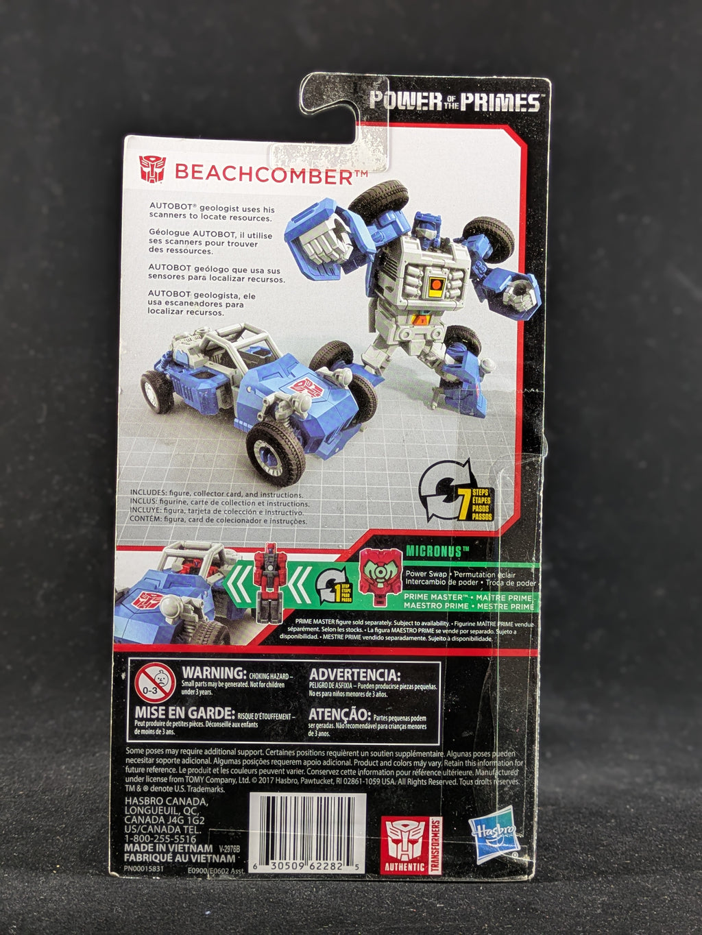 Beachcomber - Power of the Primes - Autographed by Alan Oppenheimer