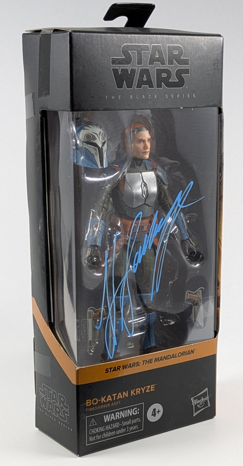 Bo-Katan Kryze- The Black Series- Star Wars The Mandalorian #10 - Signed by Katee Sackhoff