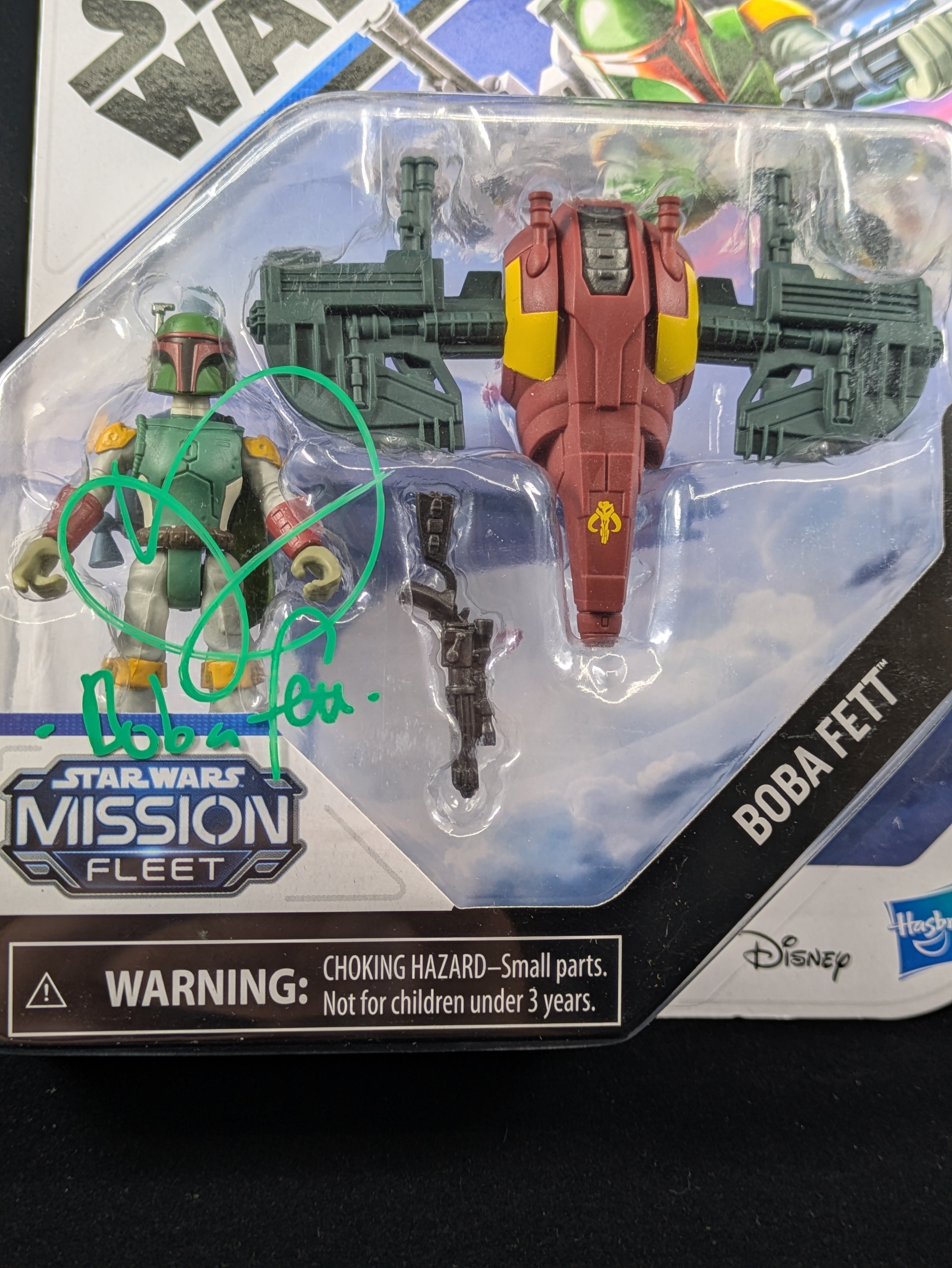 Boba Fett - Mission Fleet - Signed by Jeremy Bulloch