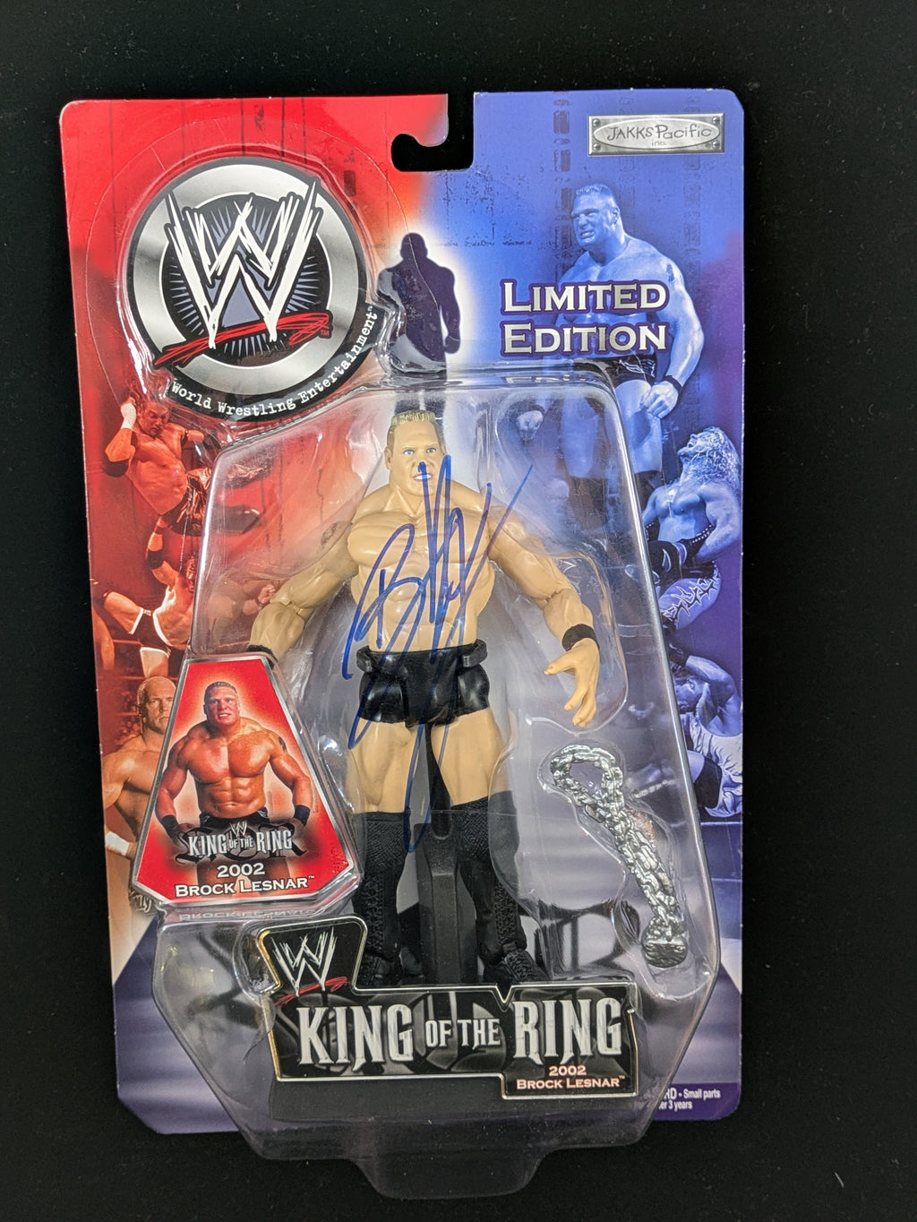 Brock Lesnar - 2002 King of the Ring - Limited Edition - Autographed