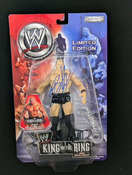 Brock Lesnar - 2002 King of the Ring - Limited Edition - Autographed