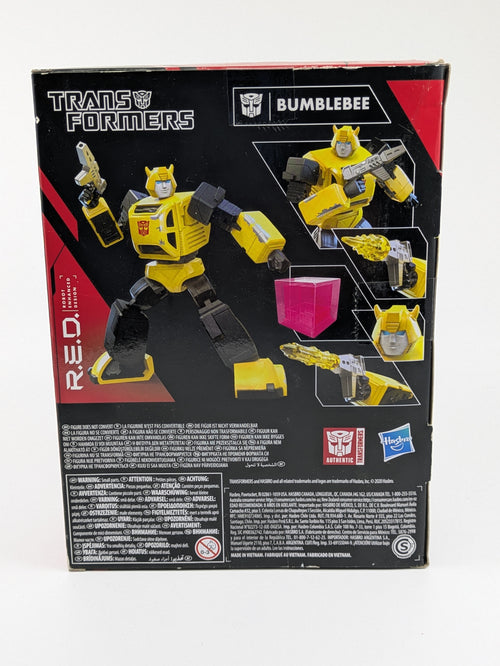 Bumblebee R.E.D. G1 - 6 inch - Signed by Dan Gilvezan