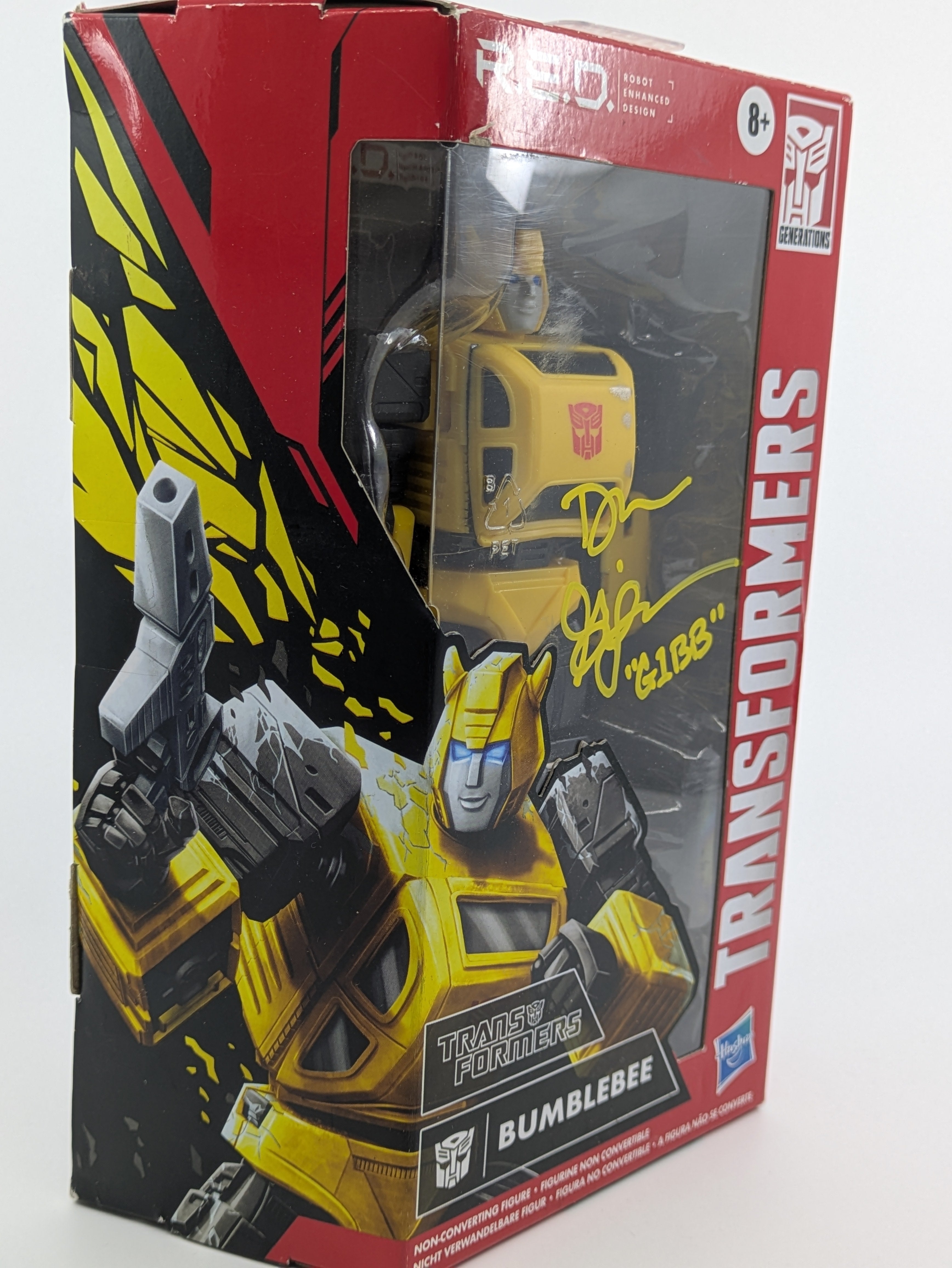 Bumblebee R.E.D. G1 - 6 inch - Signed by Dan Gilvezan