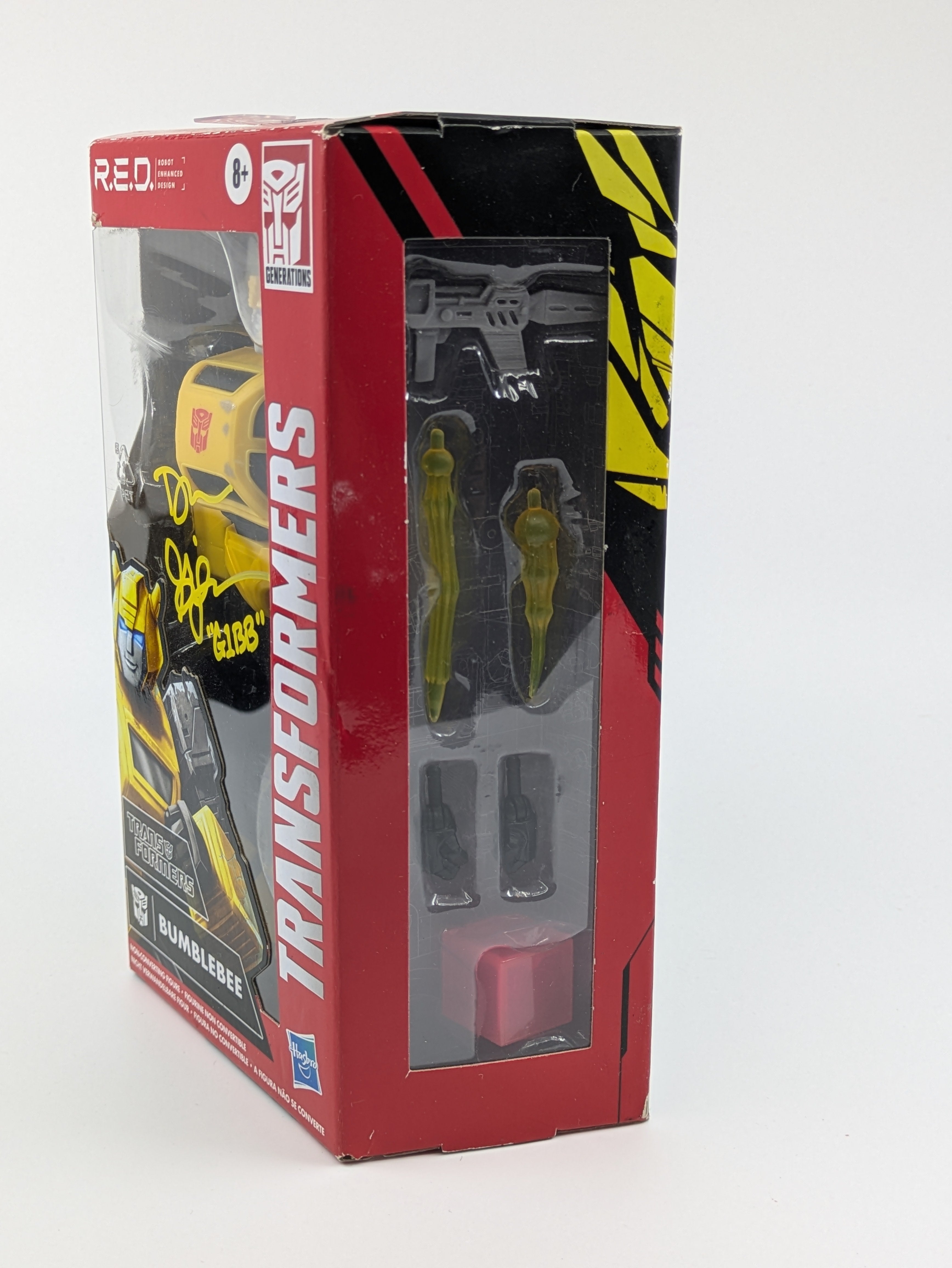 Bumblebee R.E.D. G1 - 6 inch - Signed by Dan Gilvezan