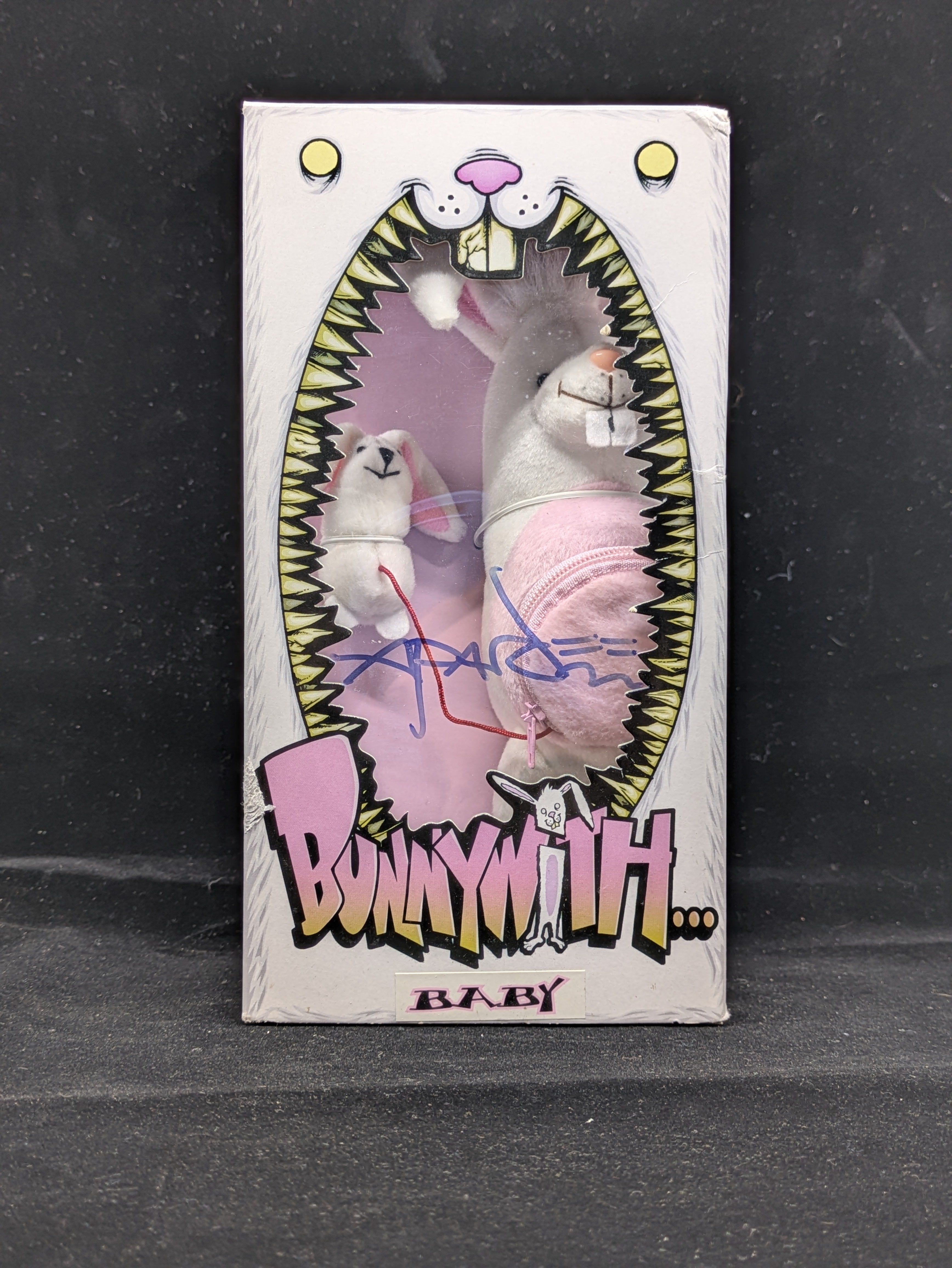 Bunny with... Baby signed by Alex Pardee