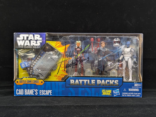 Cad Bane's Escape - Signed by Ashely Eckstein & Matt Lanter