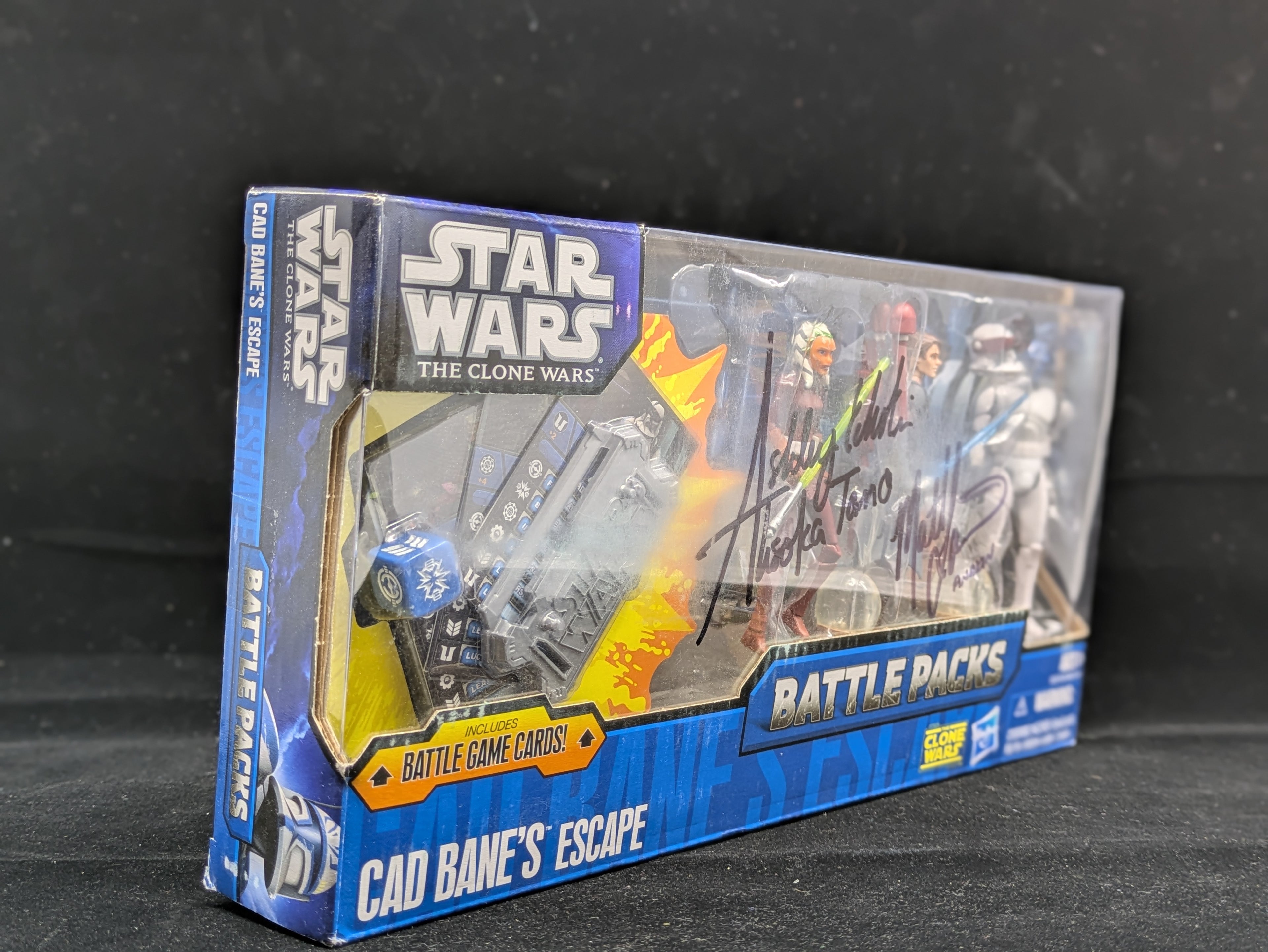 Cad Bane's Escape - Signed by Ashely Eckstein & Matt Lanter