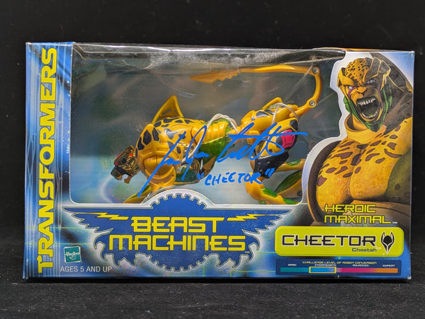 Cheetor - Transformers Beast Machines - Signed By Ian James Corlett