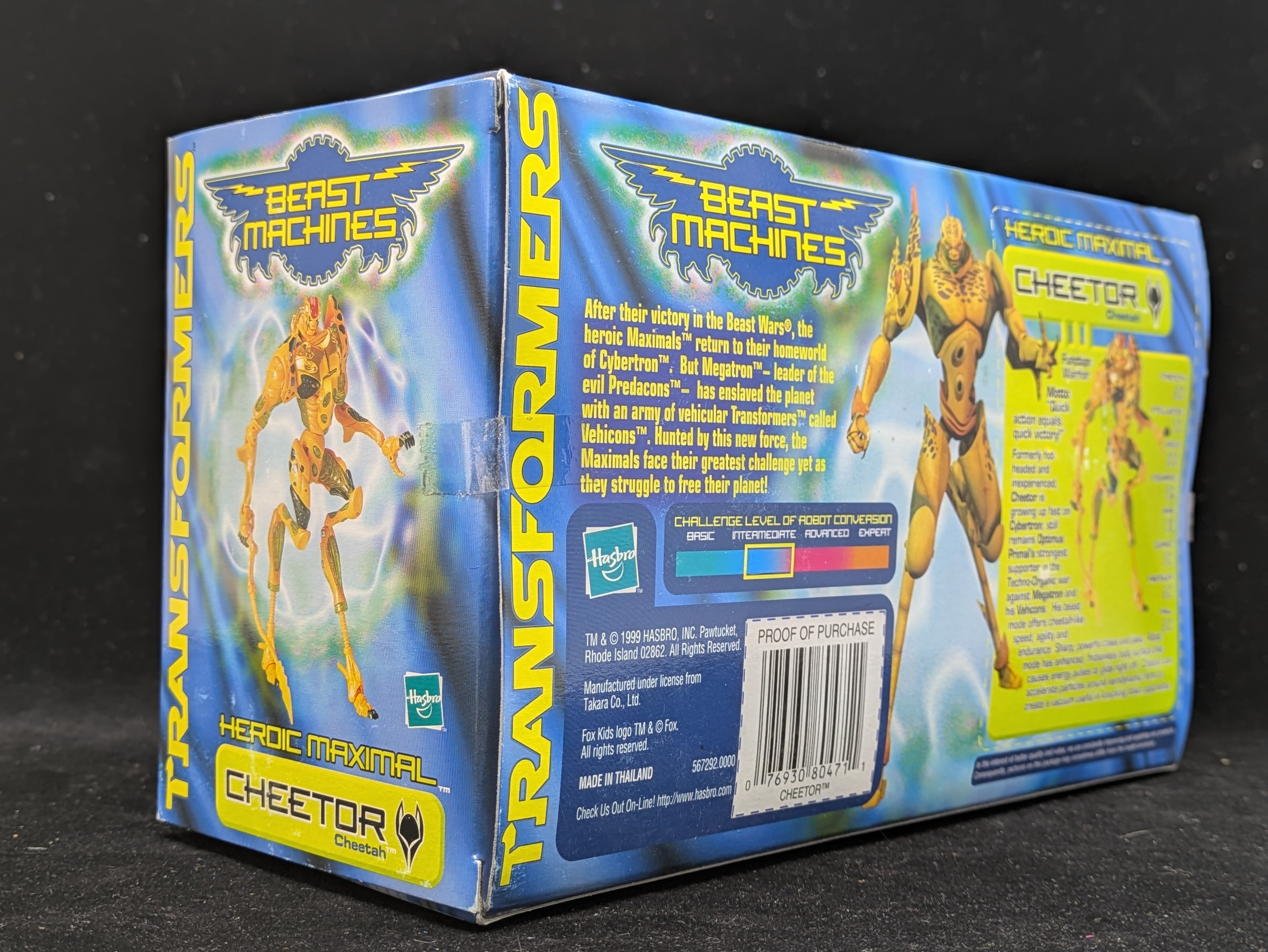 Cheetor - Transformers Beast Machines - Signed By Ian James Corlett
