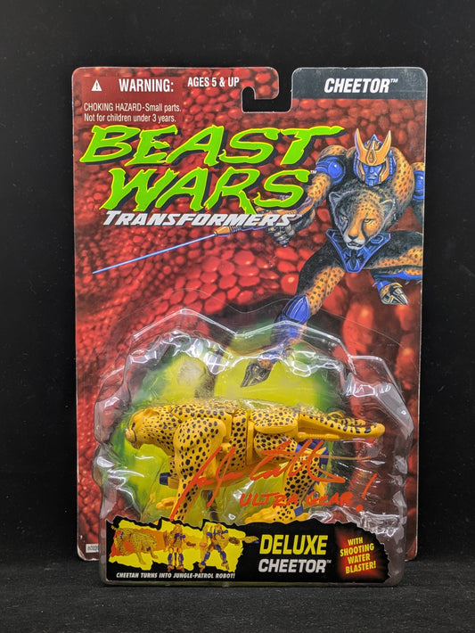 Deluxe Cheetor - Transformers Beast Wars - Autographed by Ian James Corlett