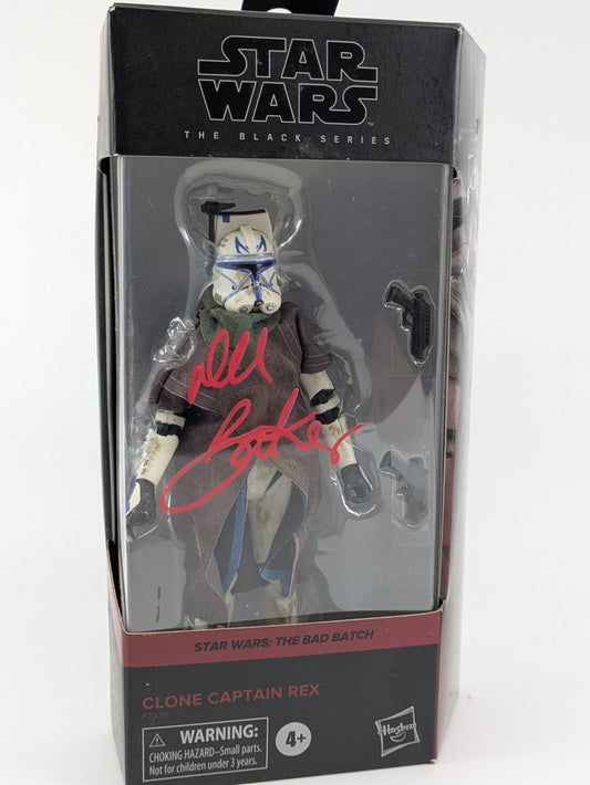 Clone Captain Rex - The Black Series - Signed by Dee Bradley Baker