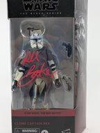 Clone Captain Rex - The Black Series - Signed by Dee Bradley Baker