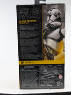 Clone Trooper (Kamino)- The Black Series- The Clone Wars #01 - Signed By Dee Bradley Baker