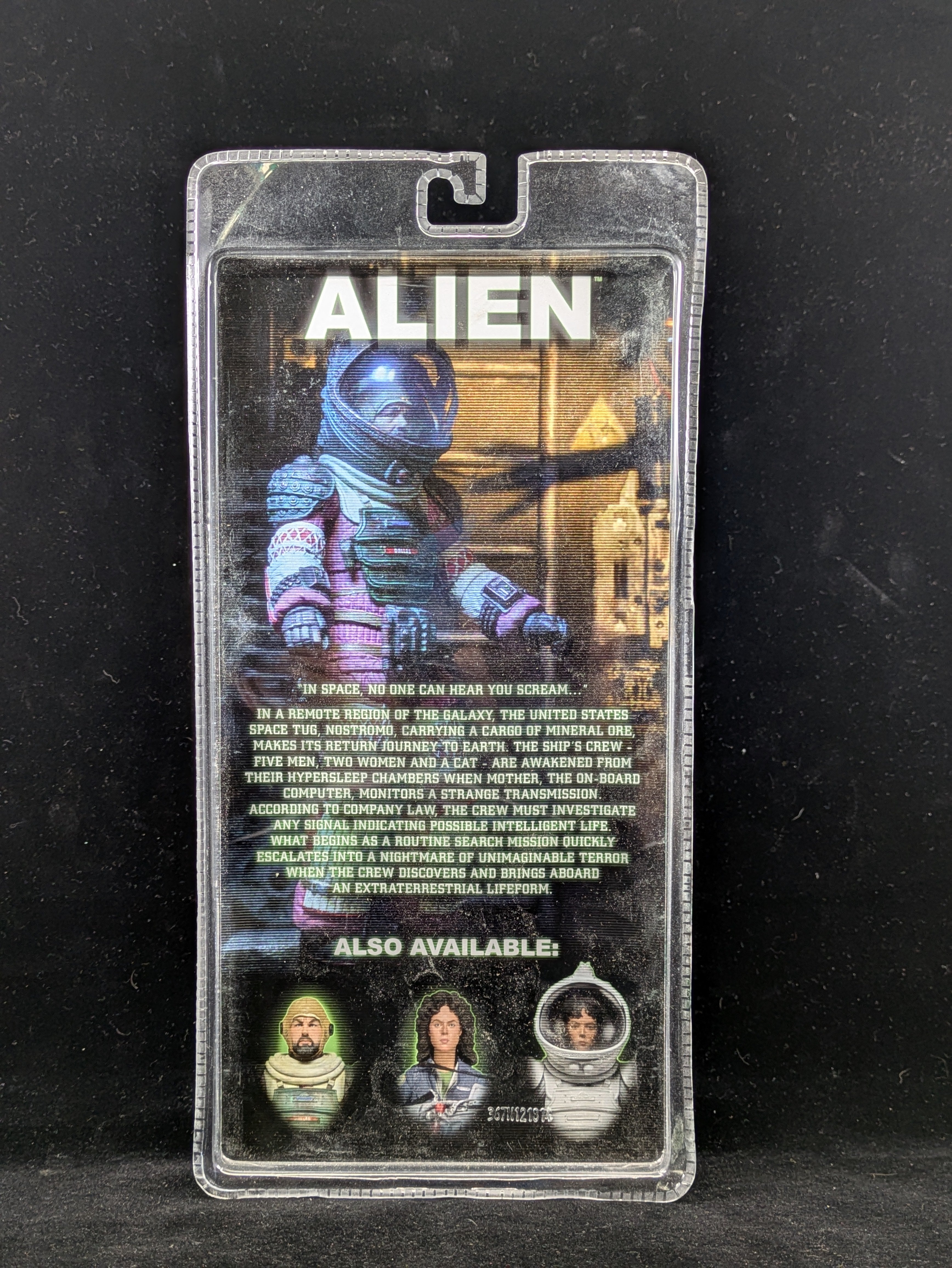 Dallas (Compression Suit) - Alien - Autographed