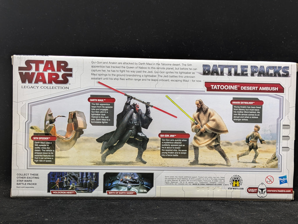 Tatooine Desert Ambush - Battle Pack - Autographed by Ray Park