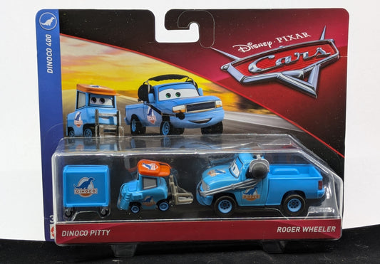 Dinoco Pitty & Roger Wheeler - Pixar Cars