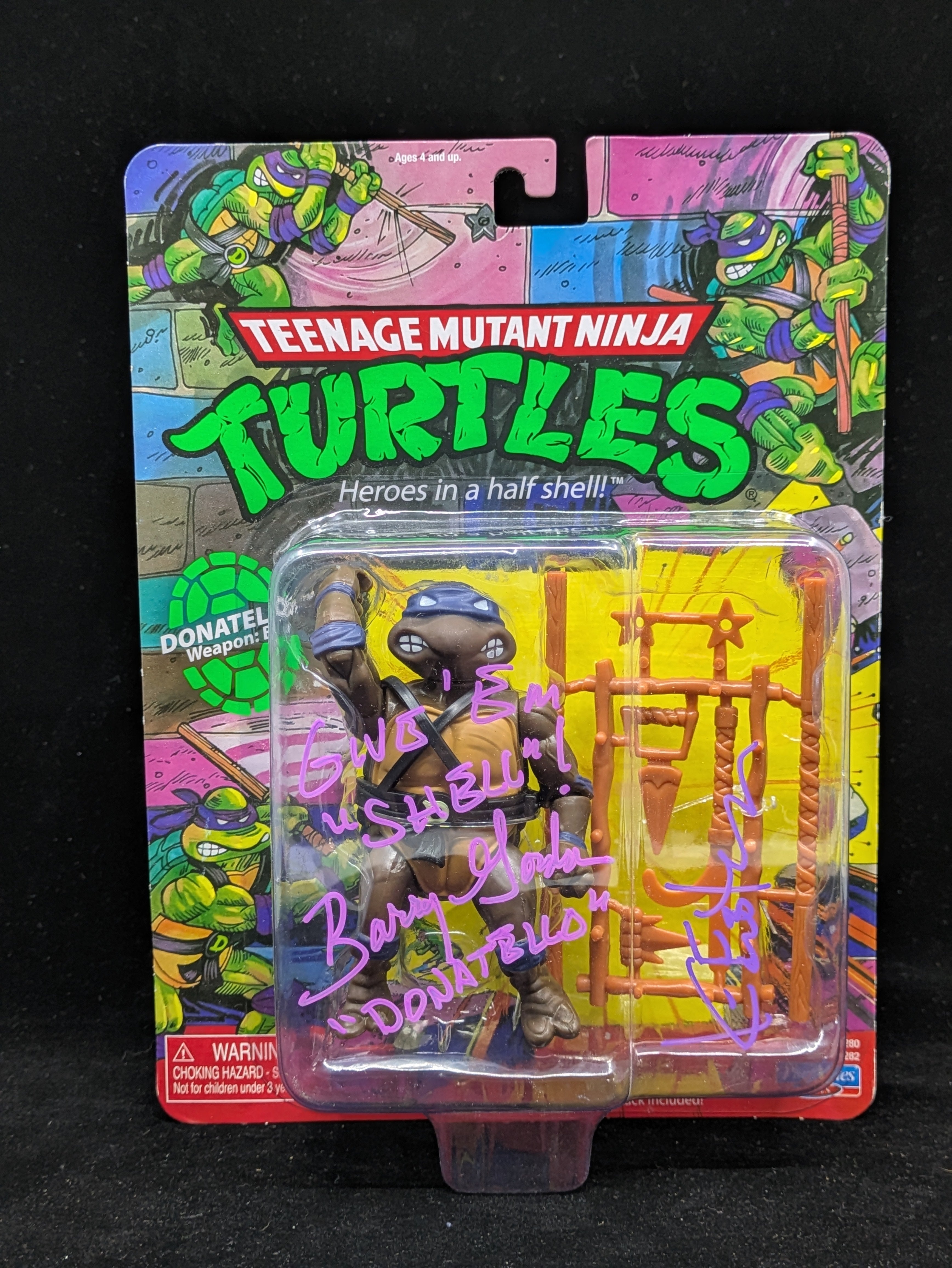 Donatello - Autographed by Kevin Eastman & Barry Gordon