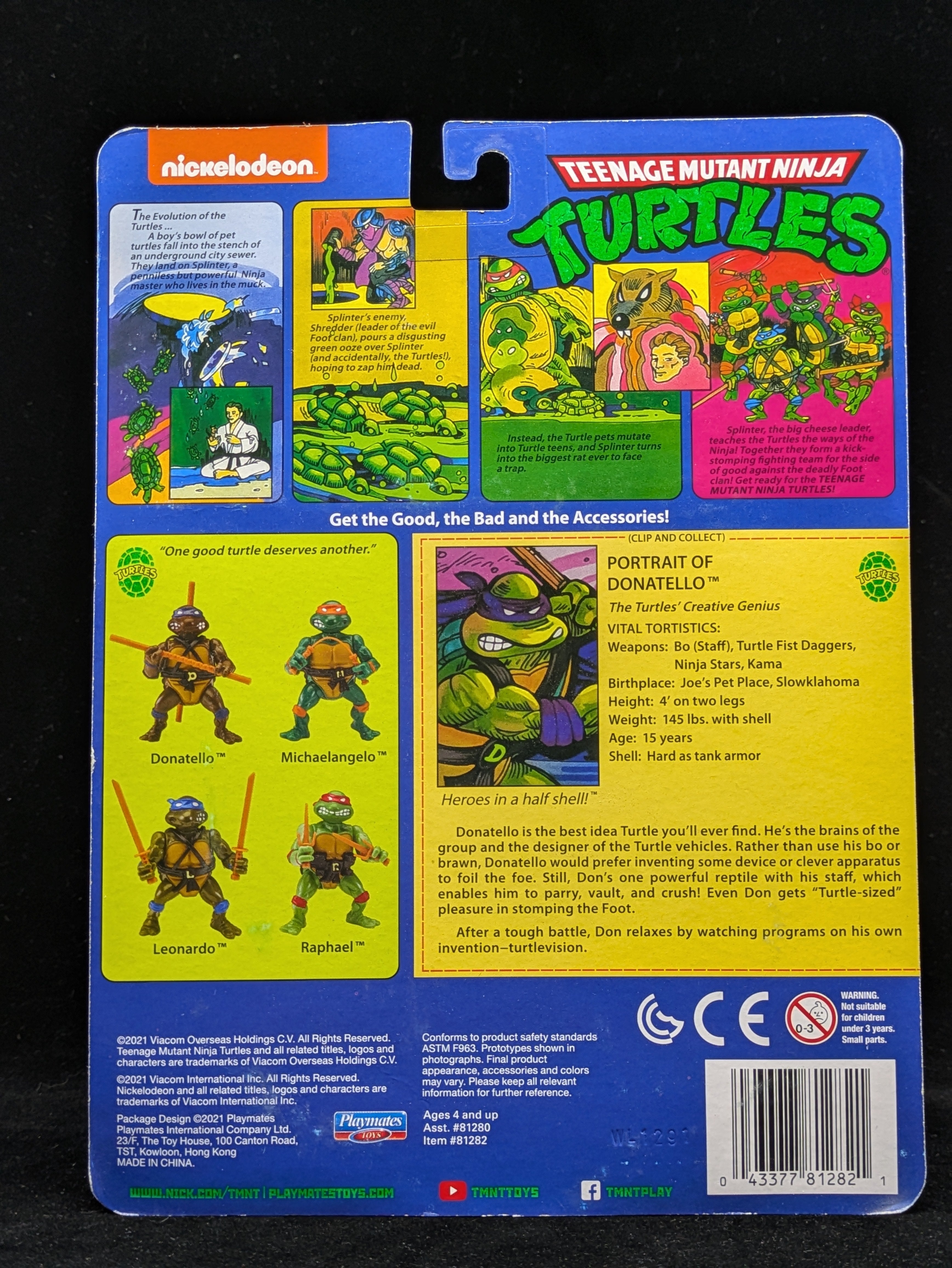 Donatello - Autographed by Kevin Eastman & Barry Gordon