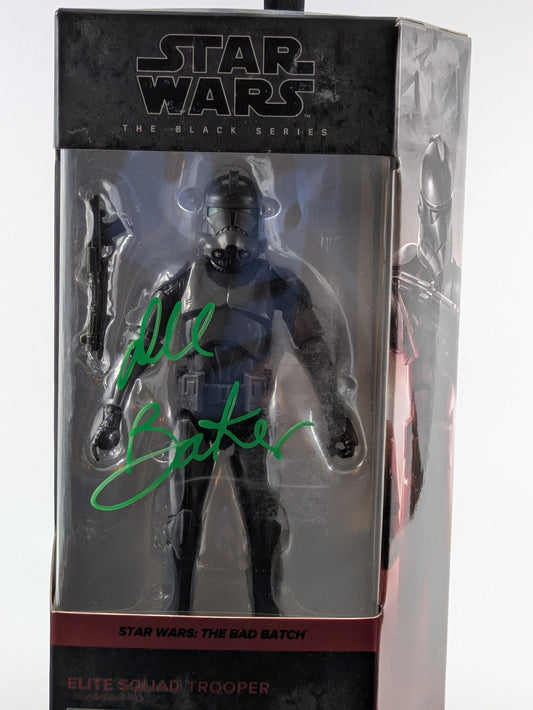 Elite Squad Trooper - The Black Series - The Bad Batch #03 Signed by Dee Bradley Baker