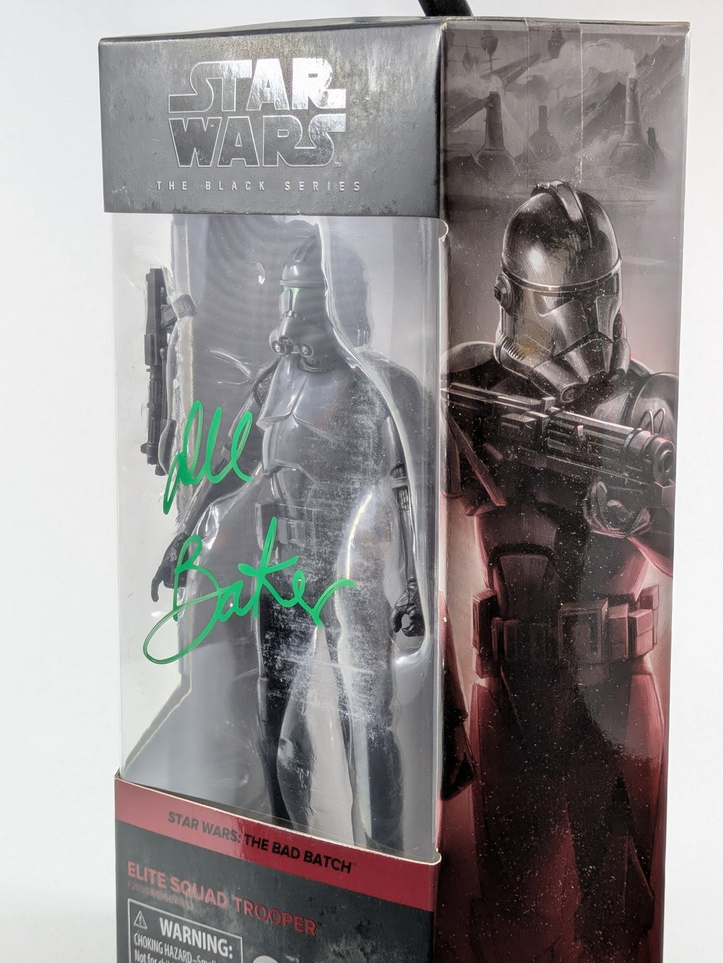 Elite Squad Trooper - The Black Series - The Bad Batch #03 Signed by Dee Bradley Baker