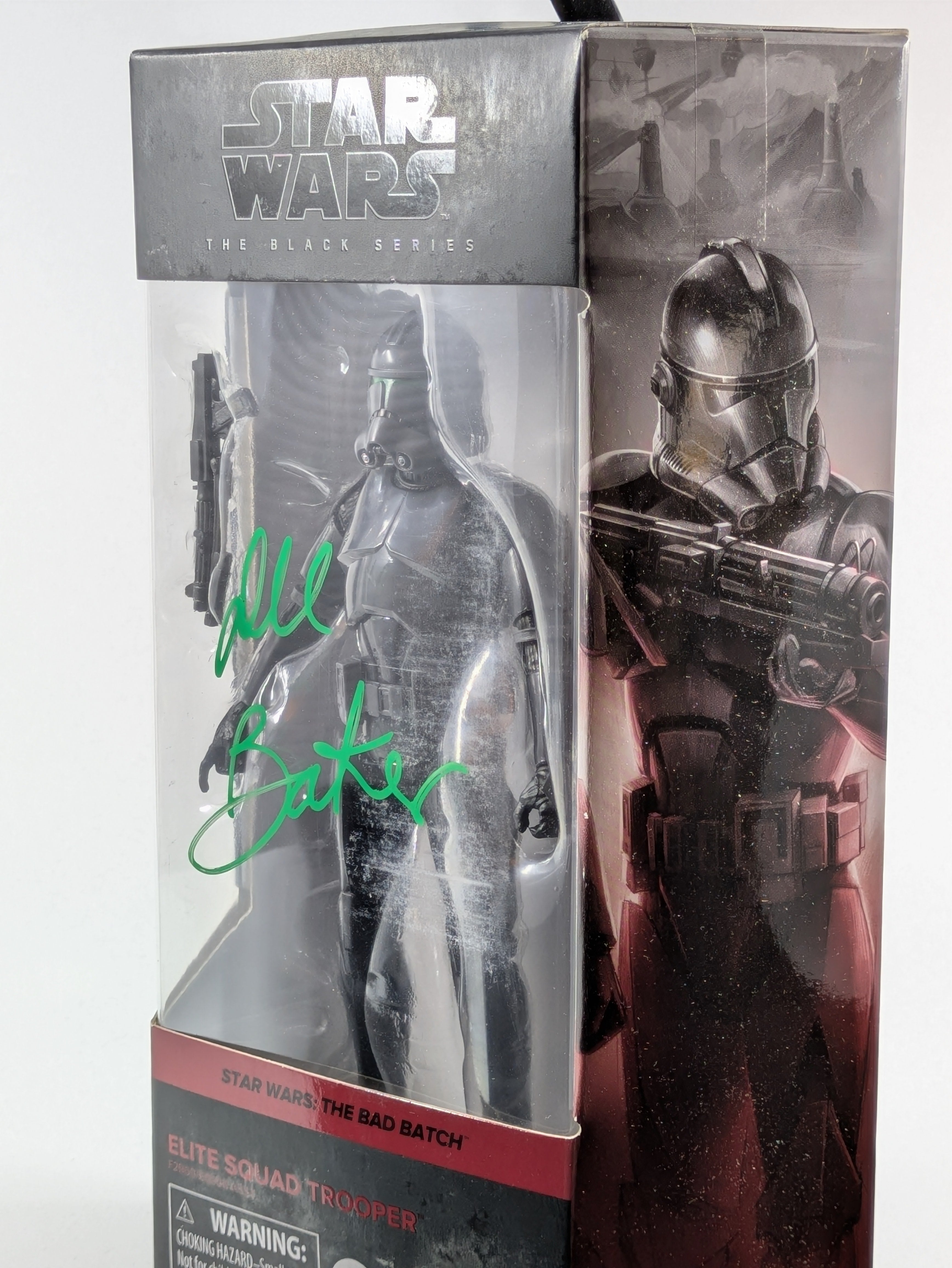 Elite Squad Trooper - The Black Series - The Bad Batch #03 Signed by Dee Bradley Baker