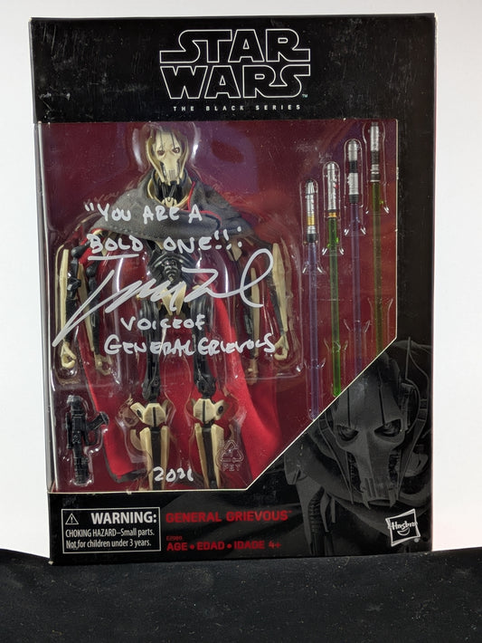 General Grievous - The Black Series D1 - Signed by Matthew Wood