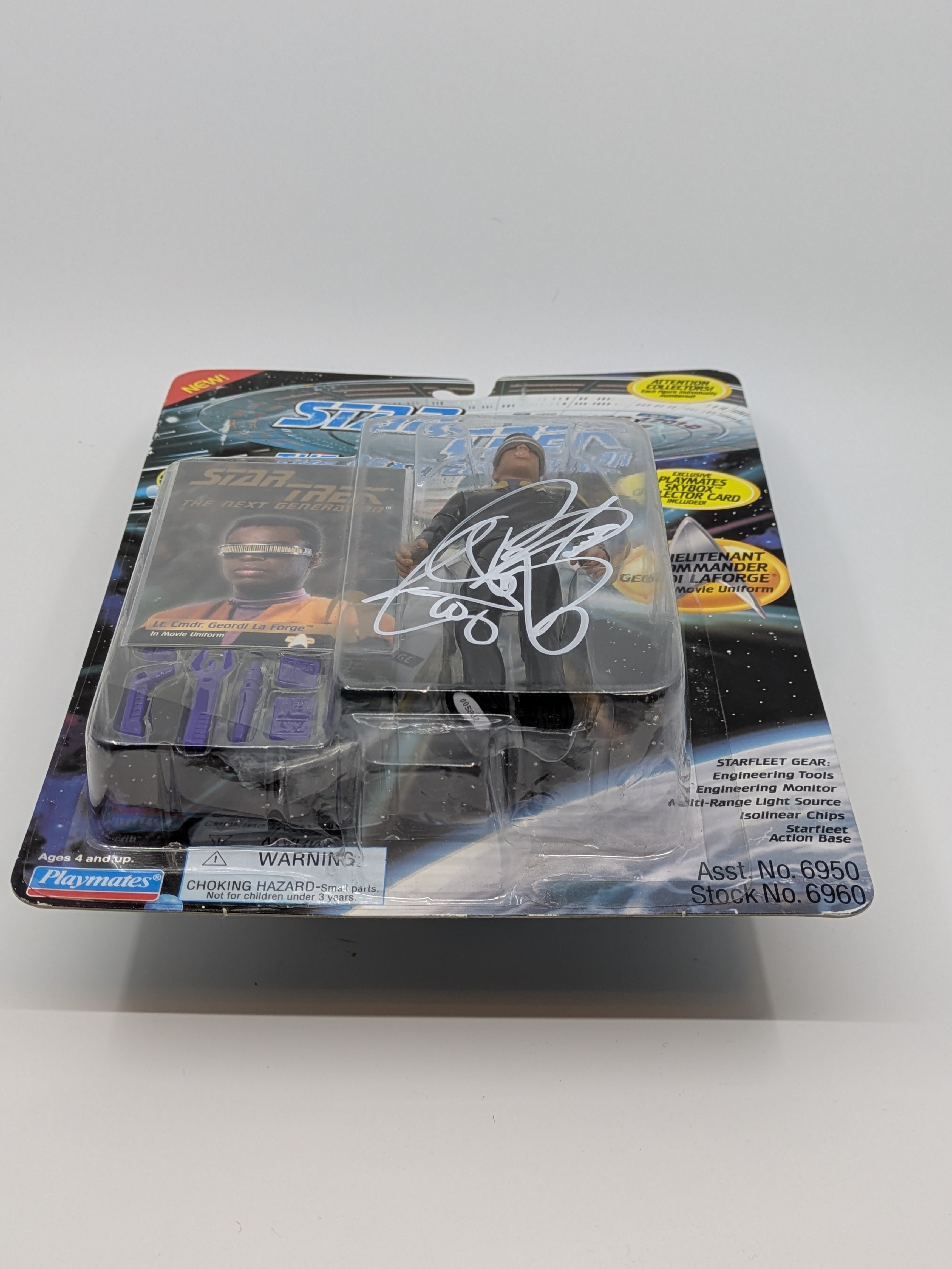 Geordi La Forge in Movie Uniform - Signed by LeVar Burton