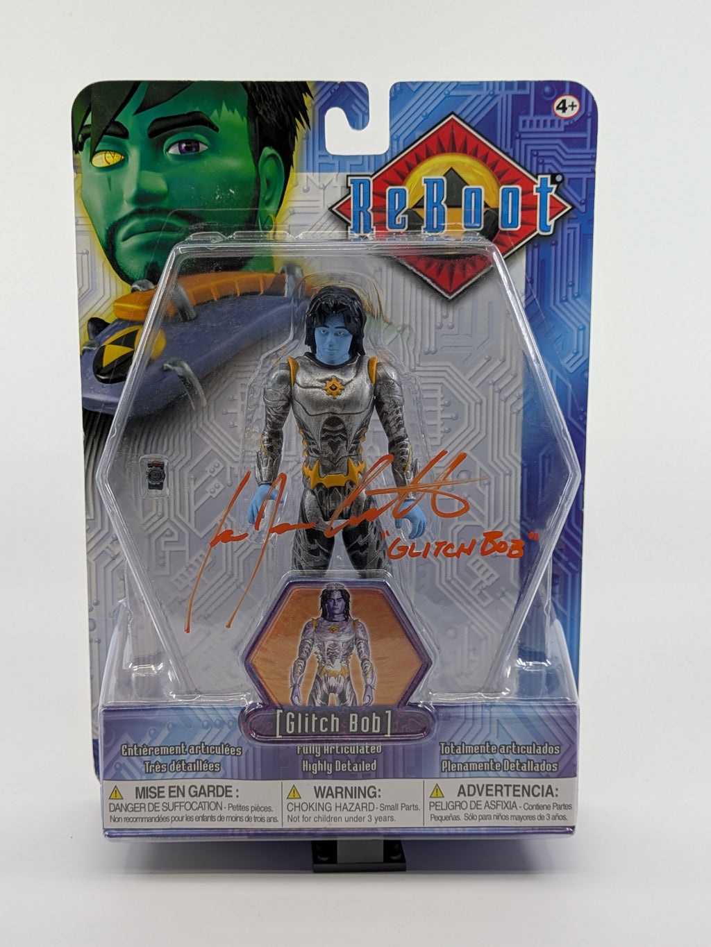 Glitch Bob -6 inch-Signed by Ian James Corlett