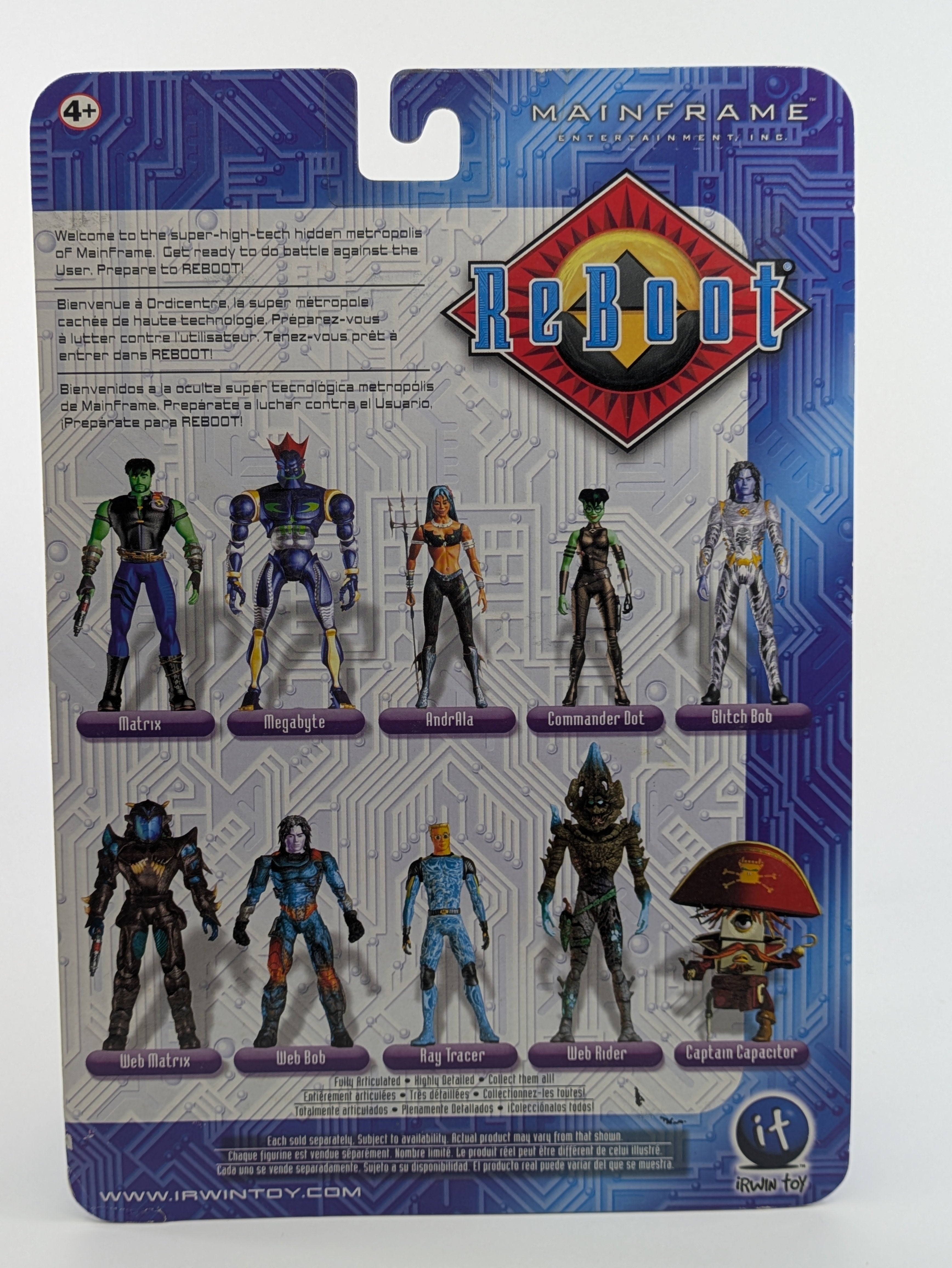 Glitch Bob -6 inch-Signed by Ian James Corlett