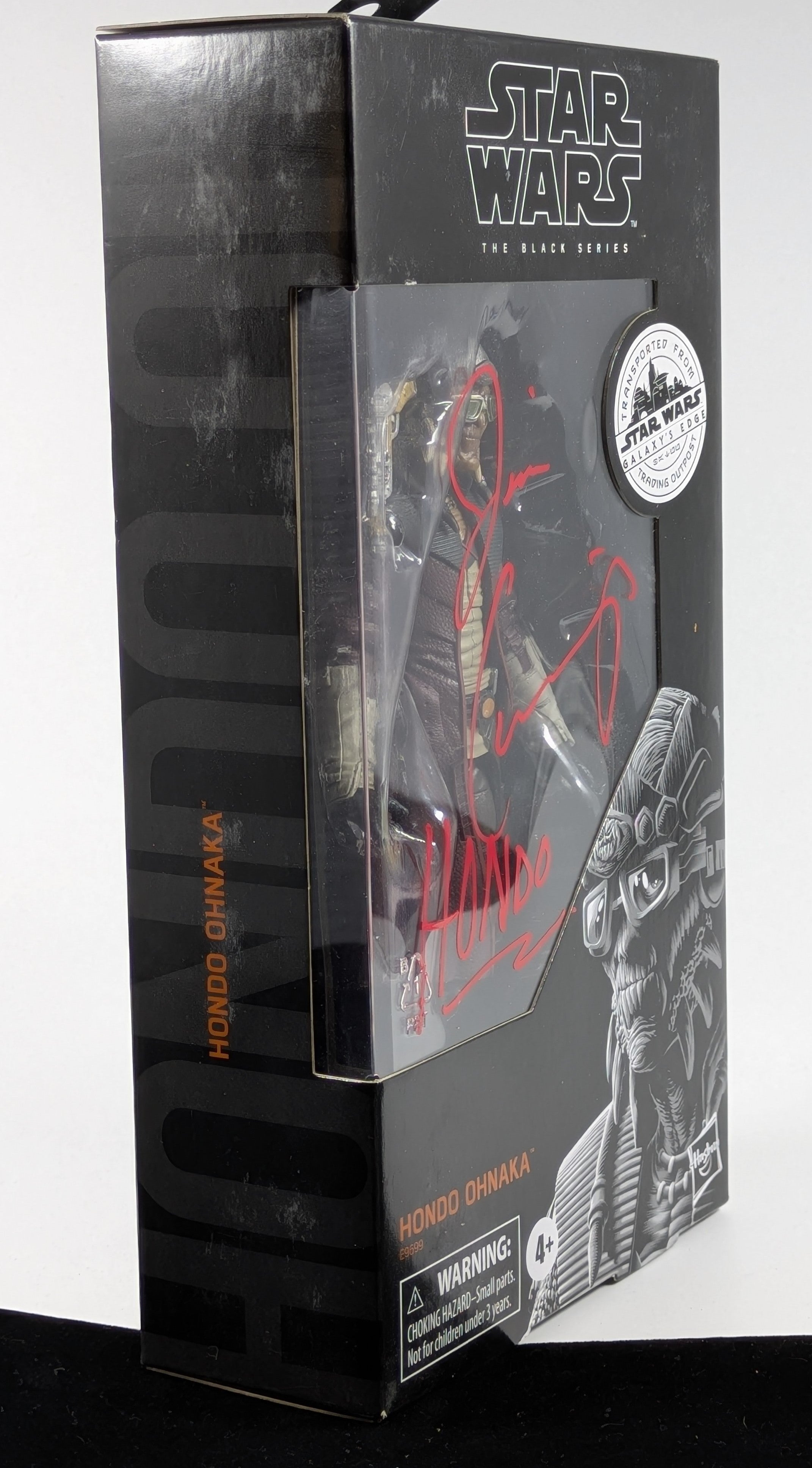 Hondo Ohnaka - Galaxy's Edge- Signed by Jim Cummings Red Ink
