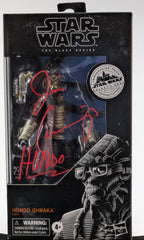 Hondo Ohnaka - Galaxy's Edge- Signed by Jim Cummings Red Ink
