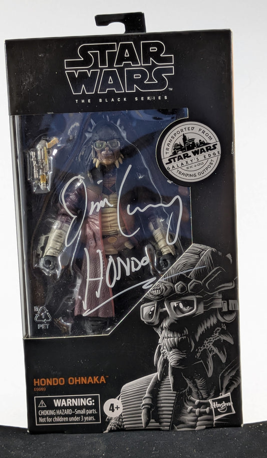 Hondo Ohnaka - Galaxy's Edge- Signed by Jim Cummings White Ink