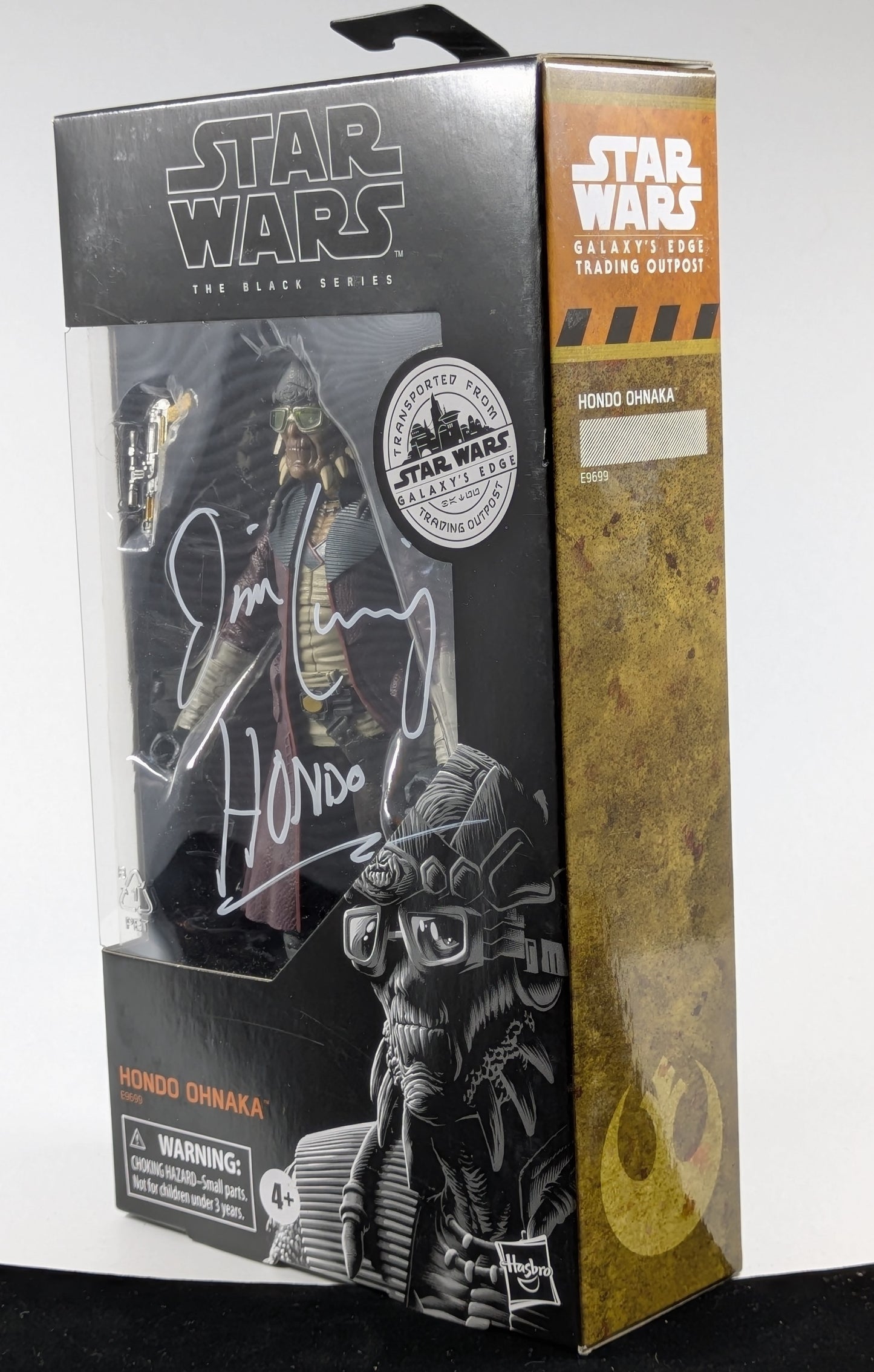 Hondo Ohnaka - Galaxy's Edge- Signed by Jim Cummings White Ink