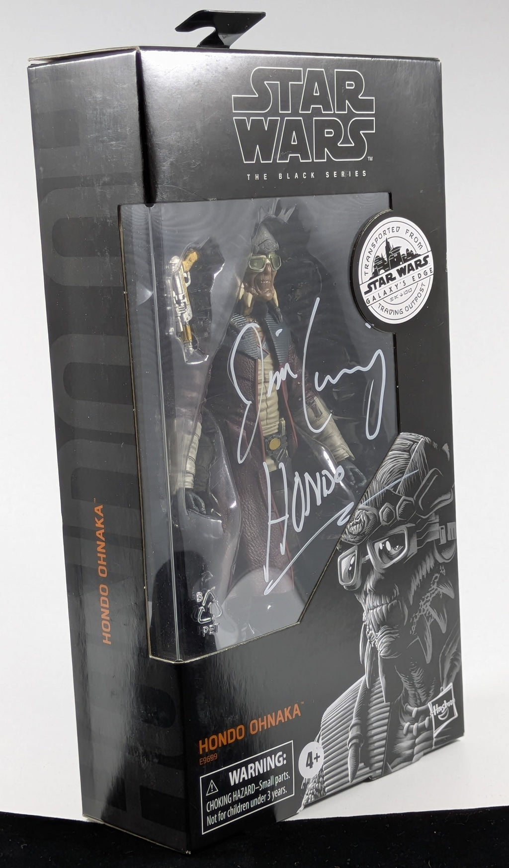 Hondo Ohnaka - Galaxy's Edge- Signed by Jim Cummings White Ink