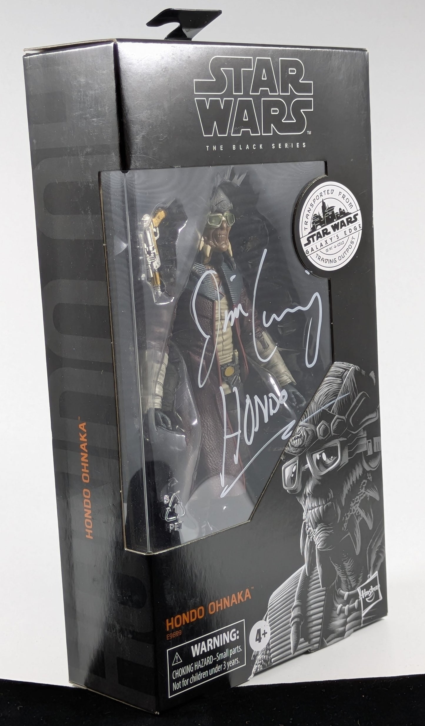 Hondo Ohnaka - Galaxy's Edge- Signed by Jim Cummings White Ink