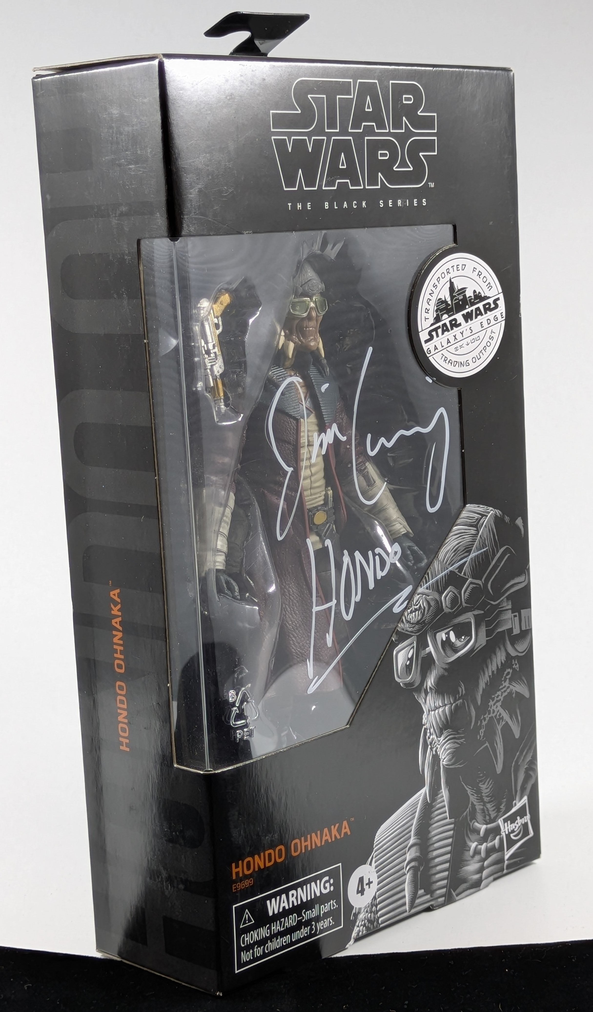 Hondo Ohnaka - Galaxy's Edge- Signed by Jim Cummings White Ink