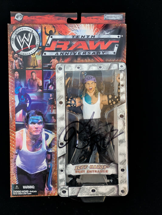 Jeff Hardy - Tenth Anniversary RAW - Autographed