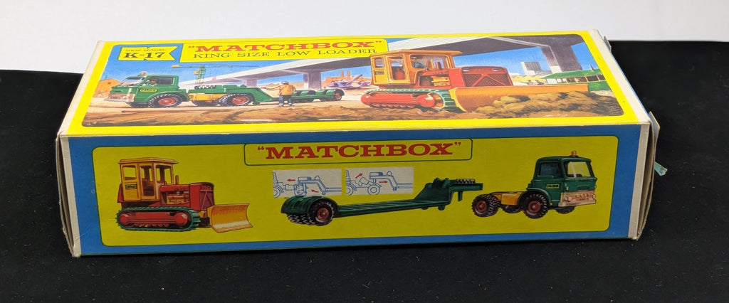 Low Loader with Bulldozer - Matchbox K-17