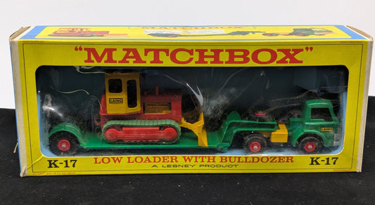 Low Loader with Bulldozer - Matchbox K-17