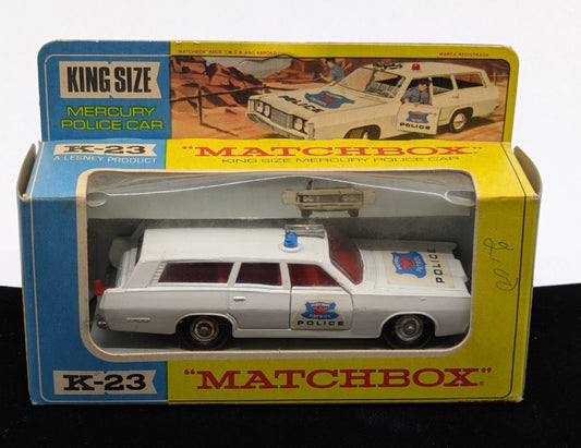 Mercury Police Car - Matchbox K-23