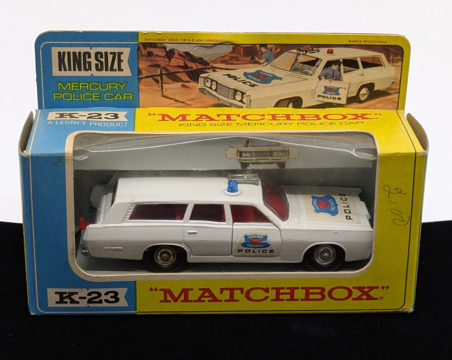 Mercury Police Car - Matchbox K-23