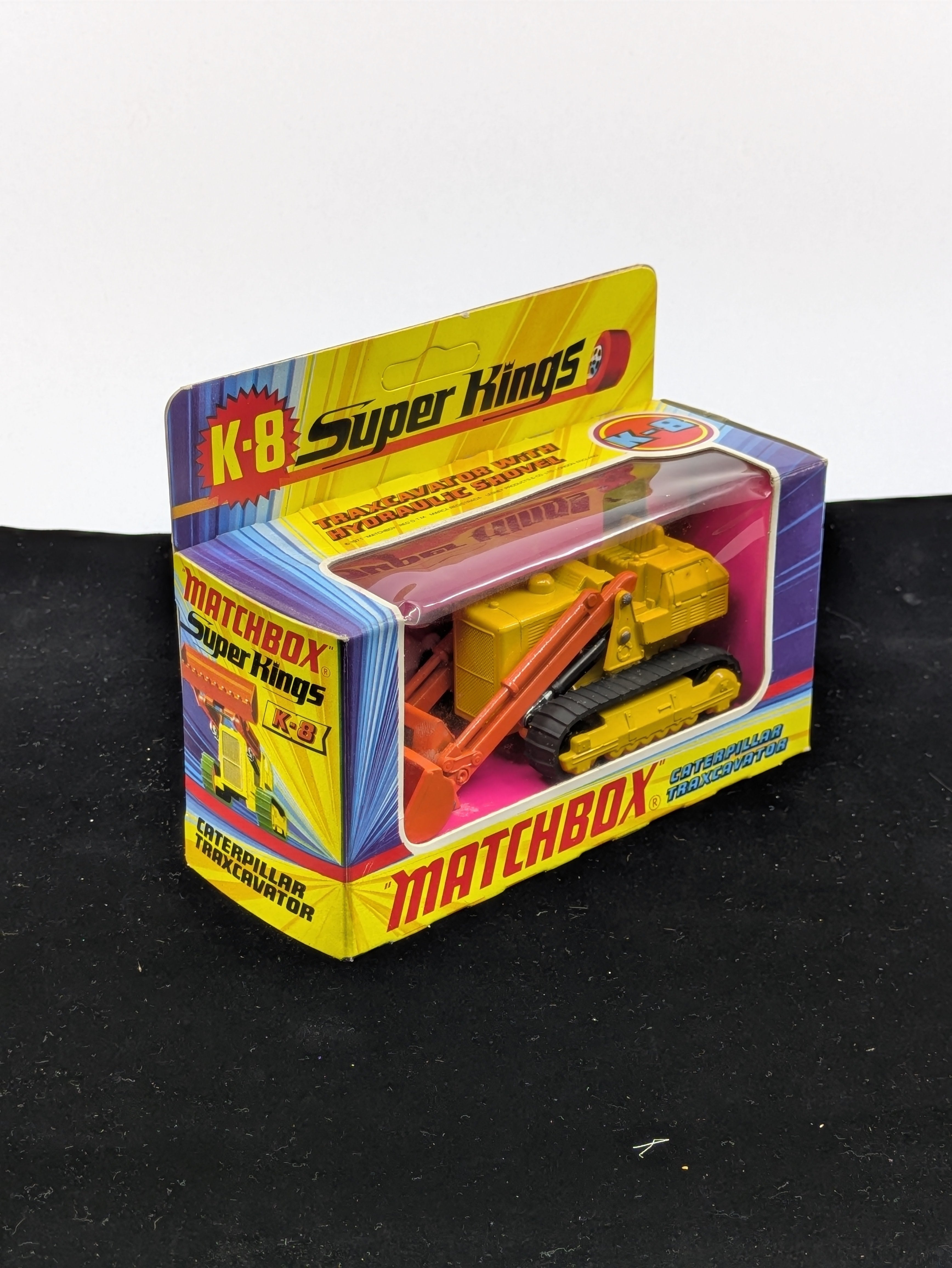 Caterpillar Traxcavator Super King - Matchbox K-8