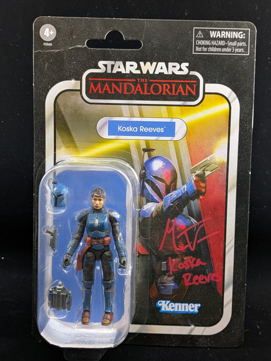 Koska Reeves - The Mandalorian Signed by Mercedes Vernado